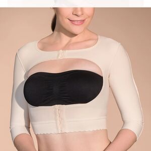 Open Bust Sleeve Compression Faja